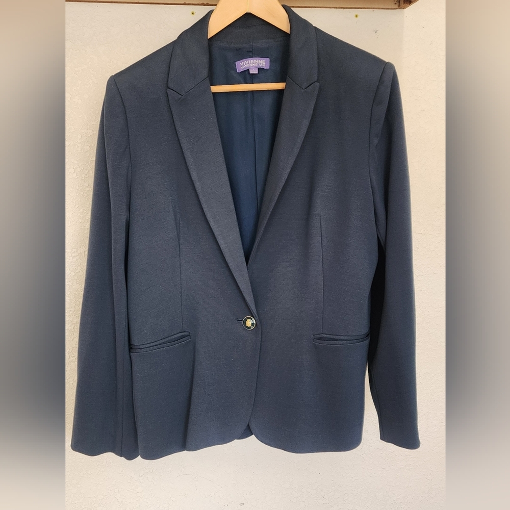 Vivienne Women's Green Blazer Size Large